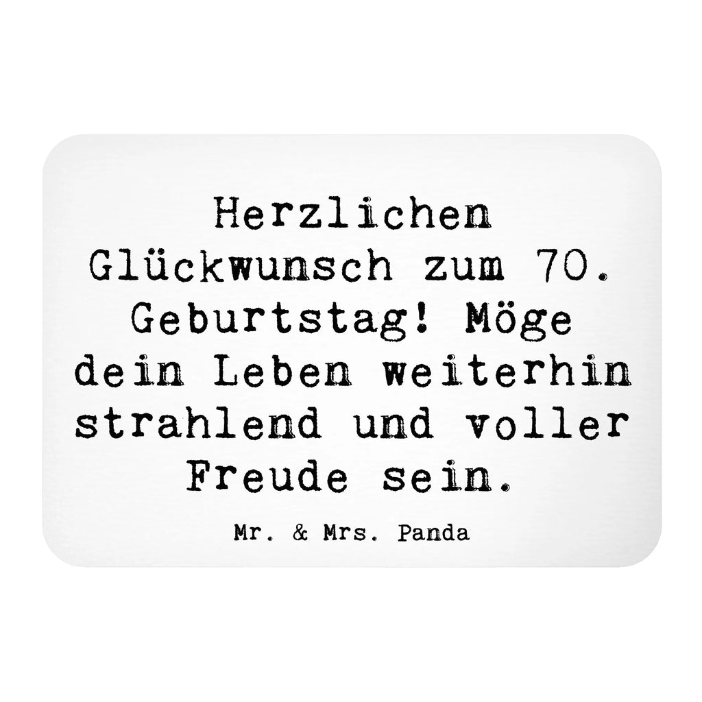 Magnet Spruch 70. Geburtstag Glückwünsche Kühlschrankmagnet, Dekomagnet, Motivmagnete, Kühlschrank Dekoration, Pinnwandmagnet, Souvenir Magnet, Notiz Magnet, Whiteboard Magnet, Geburtstag, Geburtstagsgeschenk, Geschenk