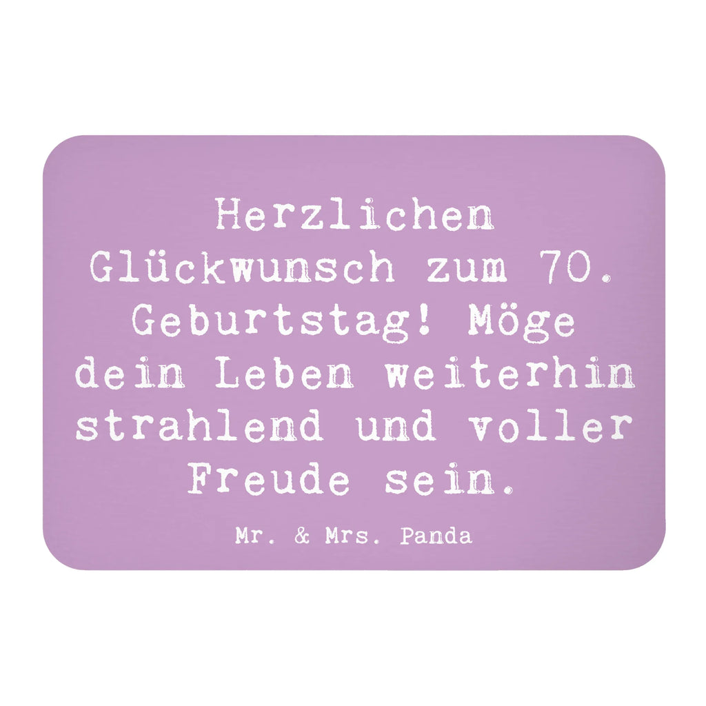 Magnet Spruch 70. Geburtstag Glückwünsche Kühlschrankmagnet, Dekomagnet, Motivmagnete, Kühlschrank Dekoration, Pinnwandmagnet, Souvenir Magnet, Notiz Magnet, Whiteboard Magnet, Geburtstag, Geburtstagsgeschenk, Geschenk