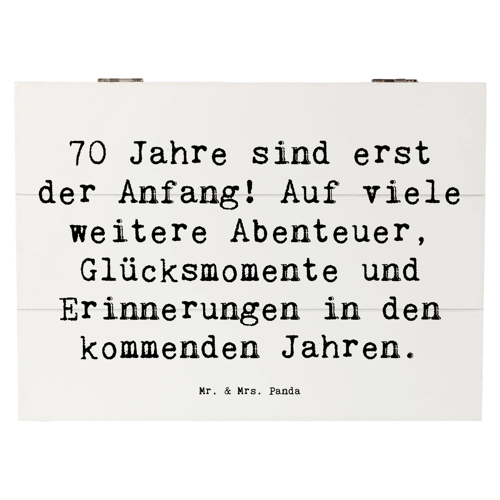 Holzkiste Spruch 70. Geburtstag Beginn Dekokiste, Holzkiste, Schatulle, XXL, Schatzkiste, Truhe, Geschenkdose, Erinnerungsbox, Geschenkbox, Erinnerungskiste, Kiste, Aufbewahrungsbox, Geburtstag, Geburtstagsgeschenk, Geschenk