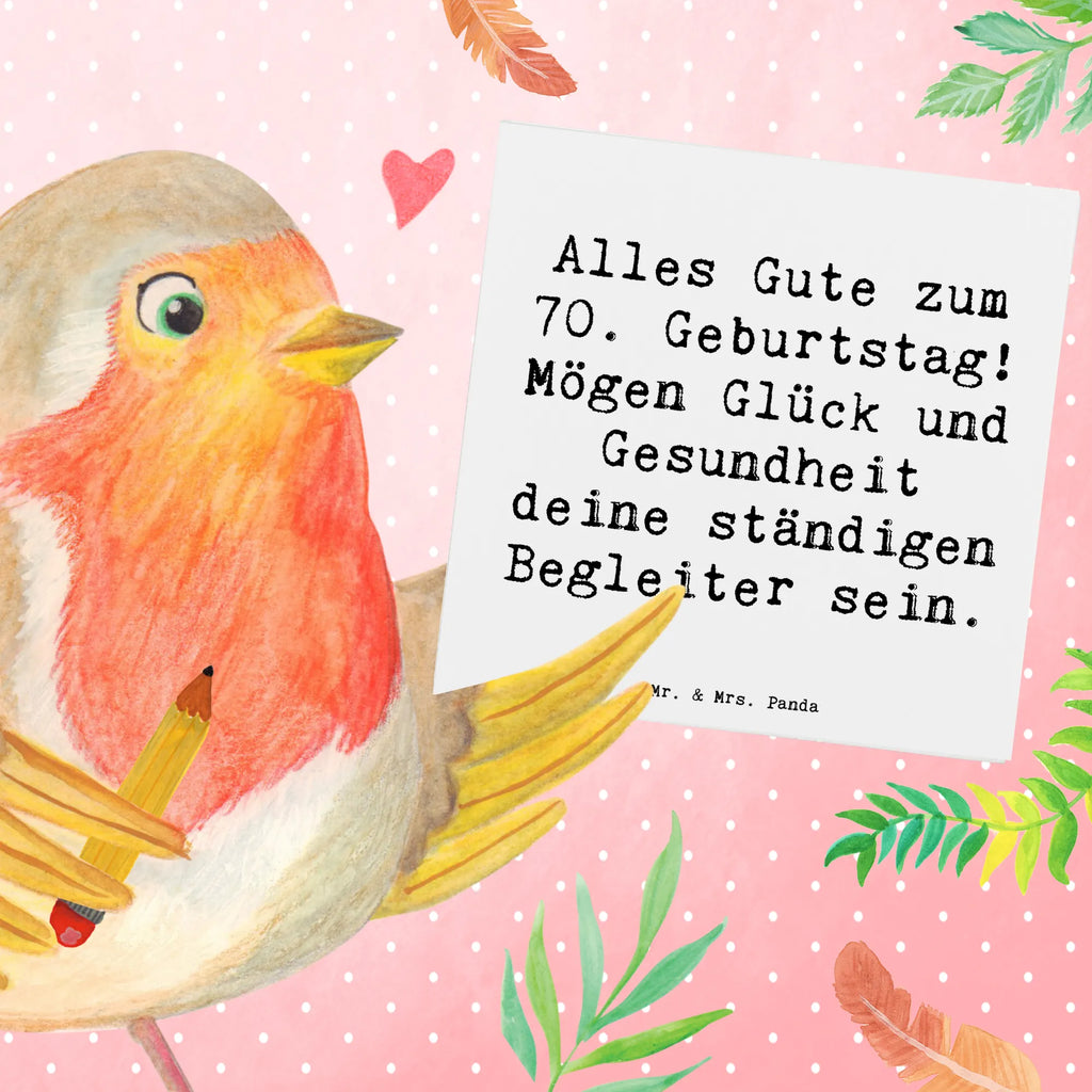 Karta Deluxe Powiedzenie Alles Gute zum 70. Geburtstag! Mögen Glück und Gesundheit deine ständigen Begleiter sein. Hochzeitskarte, Hochwertige Grußkarte, Glückwunschkarte, Grußkarte, Klappkarte, Geburtstagskarte, Hochwertige Klappkarte, Einladungskarte, Karte, Geburtstag, Geburtstagsgeschenk, Geschenk