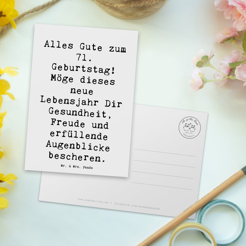 Postkarte Spruch 71. Geburtstag Grußkarte, Geburtstagskarte, Einladungskarten Geburtstag, Einladung Geburtstag, Ansichtskarten, Postkarte, Karte, Einladung, Dankeskarte, Einladungskarte, Ansichtskarte, Geschenkkarte, Geburtstag, Geburtstagsgeschenk, Geschenk