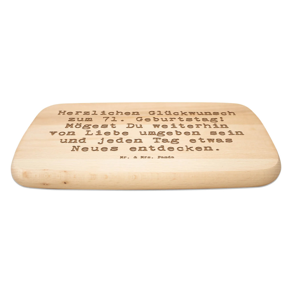 Frühstücksbrett Spruch 71. Geburtstag Freude Frühstücksbrett, Holzbrett, Küchenbrett, Schneidebrett Holz, Frühstücksbrettchen, Schneidebrett, Geburtstag, Geburtstagsgeschenk, Geschenk