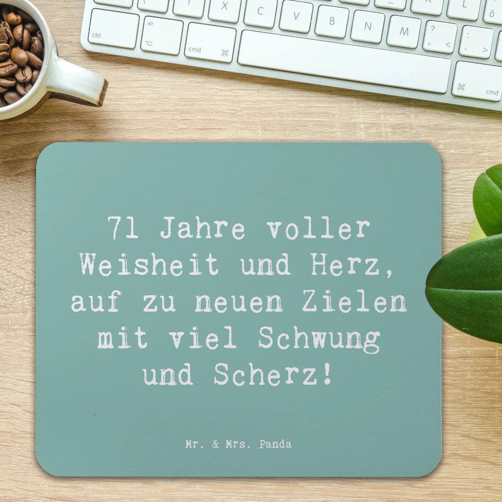 Mauspad Spruch 71. Geburtstag Computer zubehör, Mausunterlage, Büroausstattung, Einzigartiges Mauspad, Mousepad, Arbeitszimmer, PC Zubehör, Mauspad Büro, Designer Mauspad, Mauspad, Geburtstag, Geburtstagsgeschenk, Geschenk
