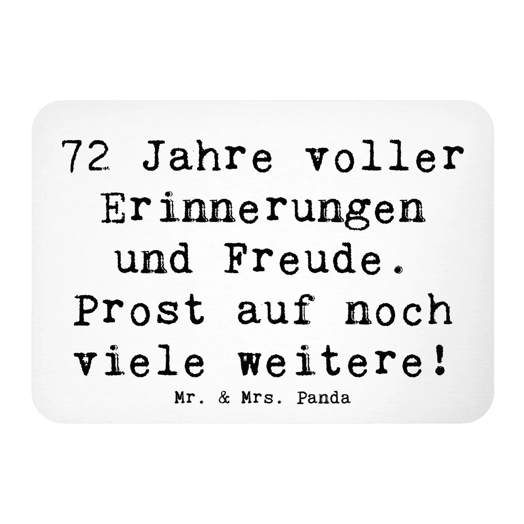 Magnet Spruch 72. Geburtstag Glückwünsche Motivmagnete, Dekomagnet, Notiz Magnet, Whiteboard Magnet, Kühlschrankmagnet, Kühlschrank Dekoration, Pinnwandmagnet, Souvenir Magnet, Geburtstag, Geburtstagsgeschenk, Geschenk