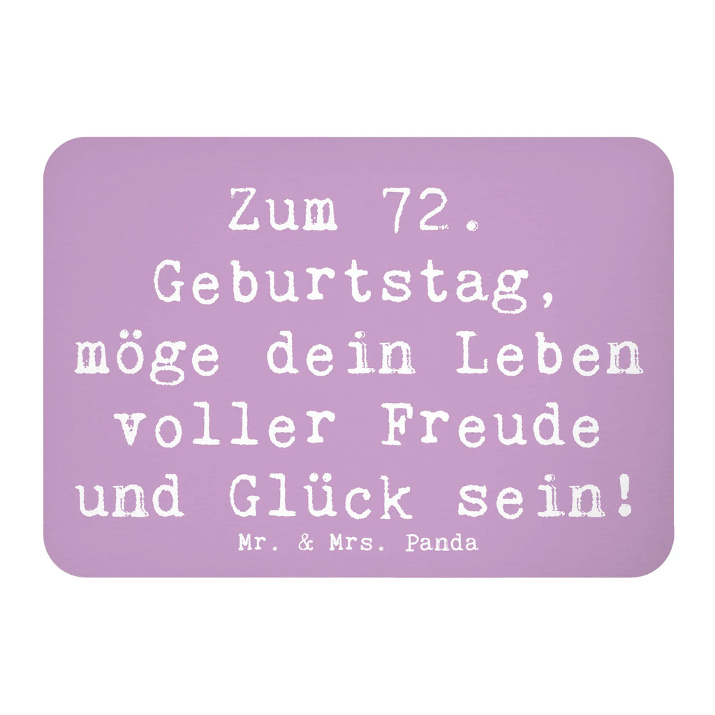 Magnet Spruch 72. Geburtstag Freude Kühlschrank Dekoration, Kühlschrankmagnet, Notiz Magnet, Whiteboard Magnet, Dekomagnet, Pinnwandmagnet, Souvenir Magnet, Motivmagnete, Geburtstag, Geburtstagsgeschenk, Geschenk