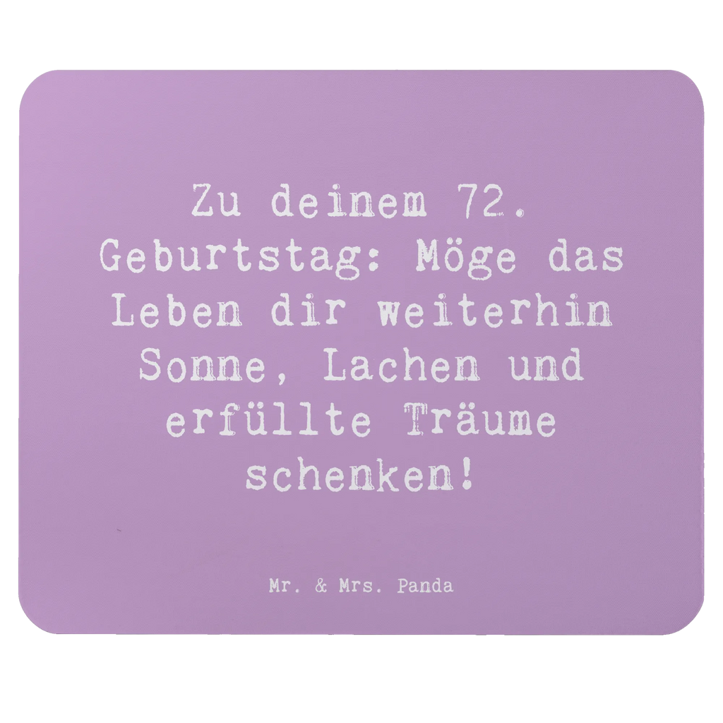 Mouse mat Saying Zu deinem 72. Geburtstag: Möge das Leben dir weiterhin Sonne, Lachen und erfüllte Träume schenken! laptop mauspad, notebook mauspad, computer mauspad, Mausmatte, laptop mousepad, mauspad pc, Mousepad, Mausunterlage, pc mousepad, computer mousepad, Mauspad, pc mausunterlage, mousematte, Mouse Pad, mauspad laptop, mausteppich, computermatte, pc mauspad, gummi mauspad, Geschenk, Geburtstag, Geburtstagsgeschenk