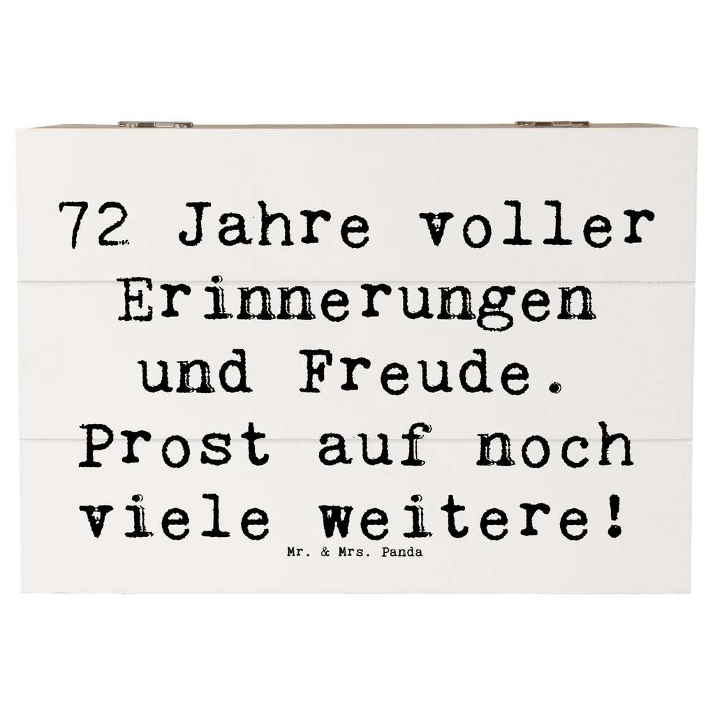 Holzkiste Spruch 72. Geburtstag Glückwünsche Dekokiste, Holzkiste, XXL, Erinnerungsbox, Aufbewahrungsbox, Schatulle, Schatzkiste, Kiste, Geschenkdose, Erinnerungskiste, Truhe, Geschenkbox, Geburtstag, Geburtstagsgeschenk, Geschenk