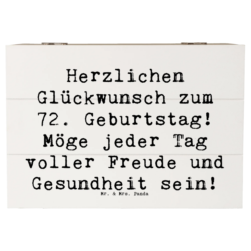 Holzkiste Spruch 72. Geburtstag Holzkiste, Erinnerungskiste, Schatzkiste, Aufbewahrungsbox, Truhe, Geschenkbox, Kiste, Dekokiste, Geschenkdose, Schatulle, Erinnerungsbox, XXL, Geburtstag, Geburtstagsgeschenk, Geschenk