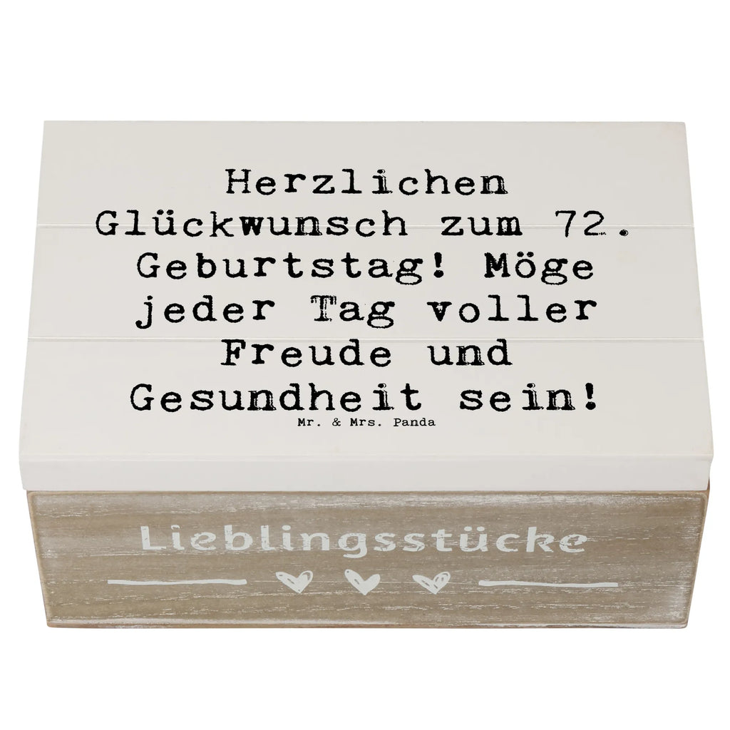 Holzkiste Spruch 72. Geburtstag Holzkiste, Erinnerungskiste, Schatzkiste, Aufbewahrungsbox, Truhe, Geschenkbox, Kiste, Dekokiste, Geschenkdose, Schatulle, Erinnerungsbox, XXL, Geburtstag, Geburtstagsgeschenk, Geschenk