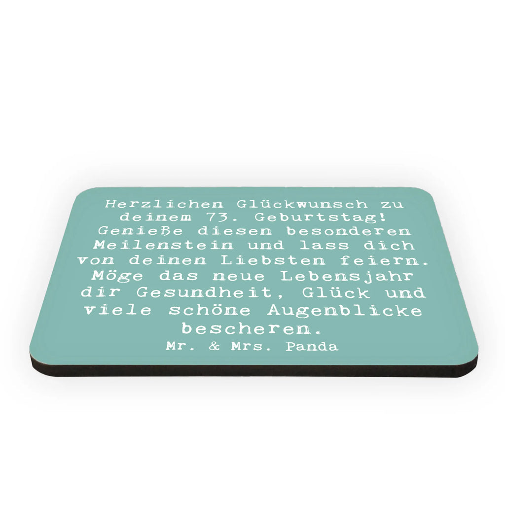 Magnet Spruch 73. Geburtstag Meilenstein Whiteboard Magnet, Souvenir Magnet, Kühlschrankmagnet, Dekomagnet, Motivmagnete, Pinnwandmagnet, Kühlschrank Dekoration, Notiz Magnet, Geburtstag, Geburtstagsgeschenk, Geschenk