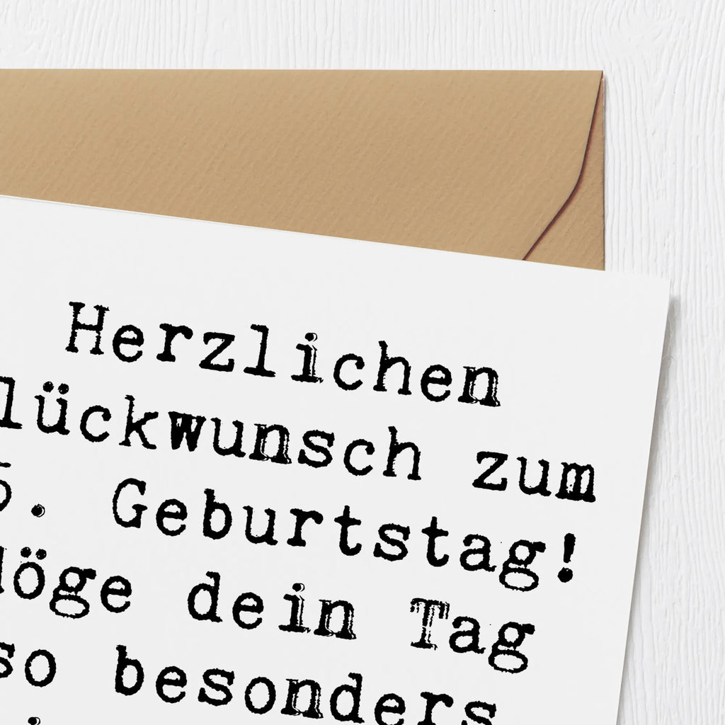 Deluxe Karte Spruch 75. Geburtstag Glückwünsche Hochwertige Grußkarte, Hochzeitskarte, Geburtstagskarte, Hochwertige Klappkarte, Karte, Klappkarte, Einladungskarte, Glückwunschkarte, Grußkarte, Geburtstag, Geburtstagsgeschenk, Geschenk