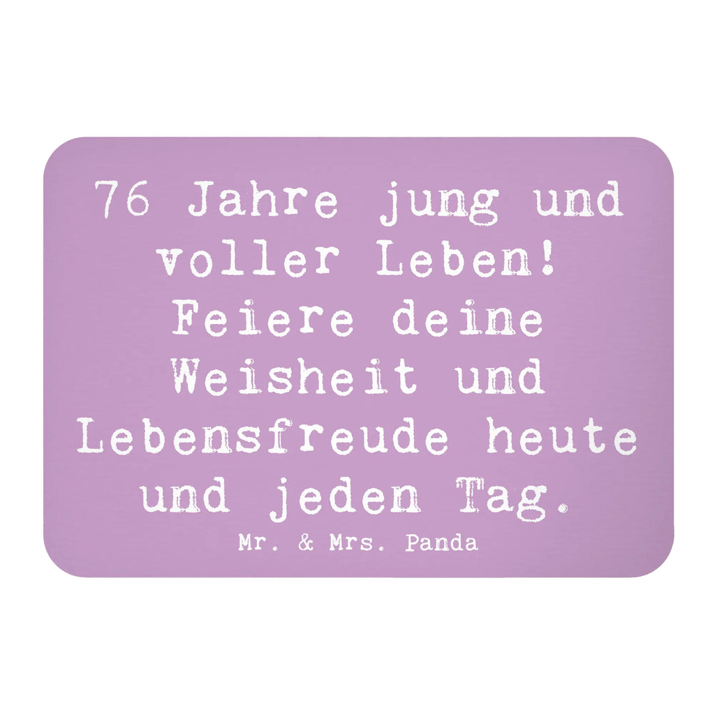 Magnet Spruch 76. Geburtstag Jung und Lebendig Whiteboard Magnet, Motivmagnete, Pinnwandmagnet, Kühlschrank Dekoration, Kühlschrankmagnet, Dekomagnet, Souvenir Magnet, Notiz Magnet, Geburtstag, Geburtstagsgeschenk, Geschenk
