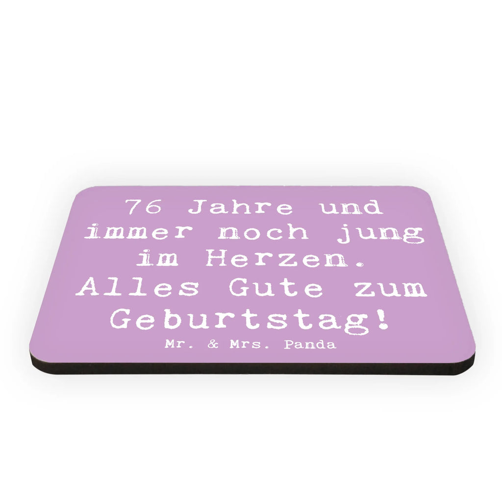 Magnet Spruch 76. Geburtstag Herzjung Notiz Magnet, Motivmagnete, Pinnwandmagnet, Kühlschrankmagnet, Whiteboard Magnet, Kühlschrank Dekoration, Dekomagnet, Souvenir Magnet, Geburtstag, Geburtstagsgeschenk, Geschenk