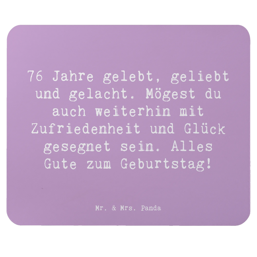 Mauspad Spruch 76. Geburtstag Designer Mauspad, Computer zubehör, Mausunterlage, Mousepad, PC Zubehör, Einzigartiges Mauspad, Mauspad, Arbeitszimmer, Büroausstattung, Mauspad Büro, Geburtstag, Geburtstagsgeschenk, Geschenk