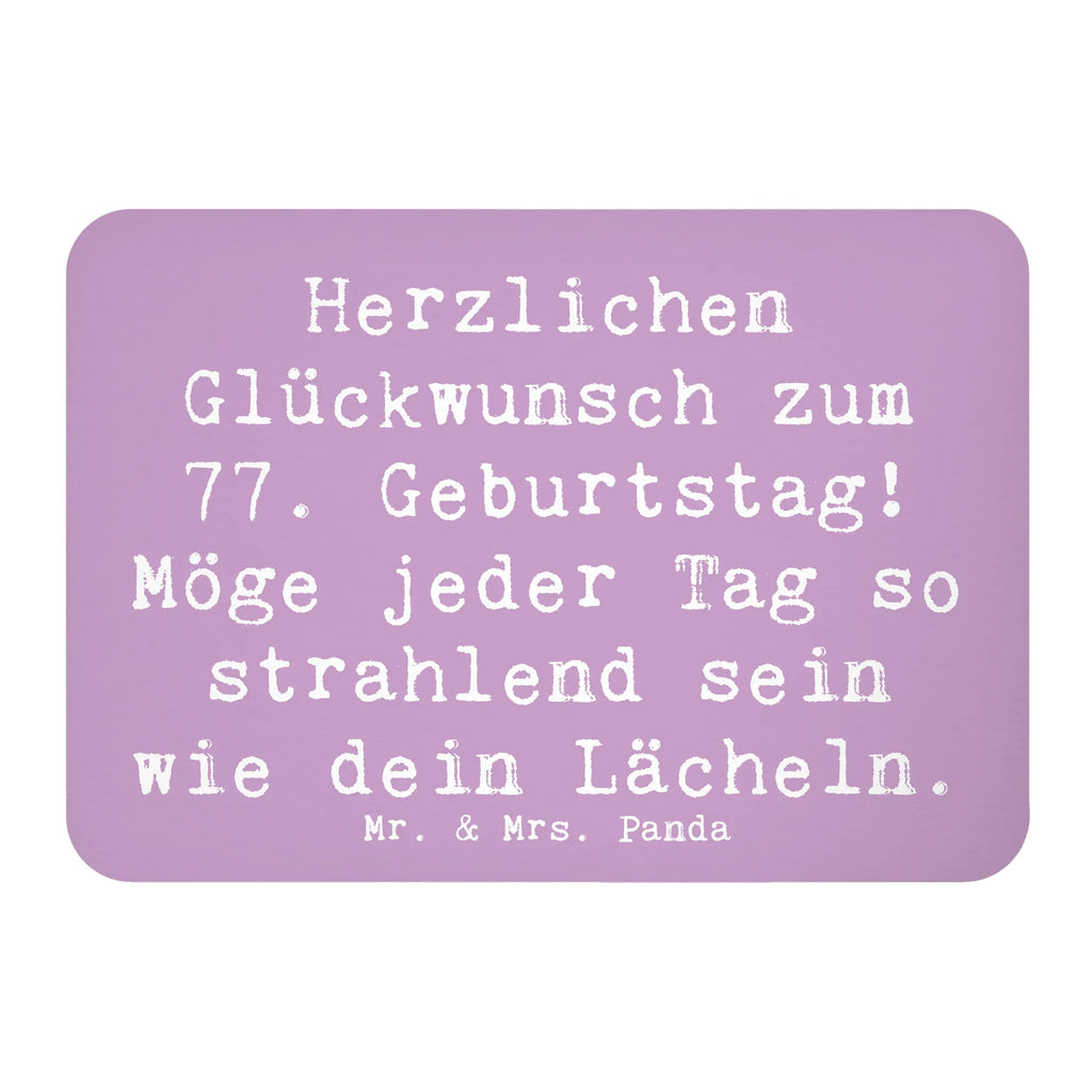 Magnet Spruch 77. Geburtstag Strahlen Whiteboard Magnet, Notiz Magnet, Pinnwandmagnet, Souvenir Magnet, Motivmagnete, Kühlschrank Dekoration, Kühlschrankmagnet, Dekomagnet, Geburtstag, Geburtstagsgeschenk, Geschenk