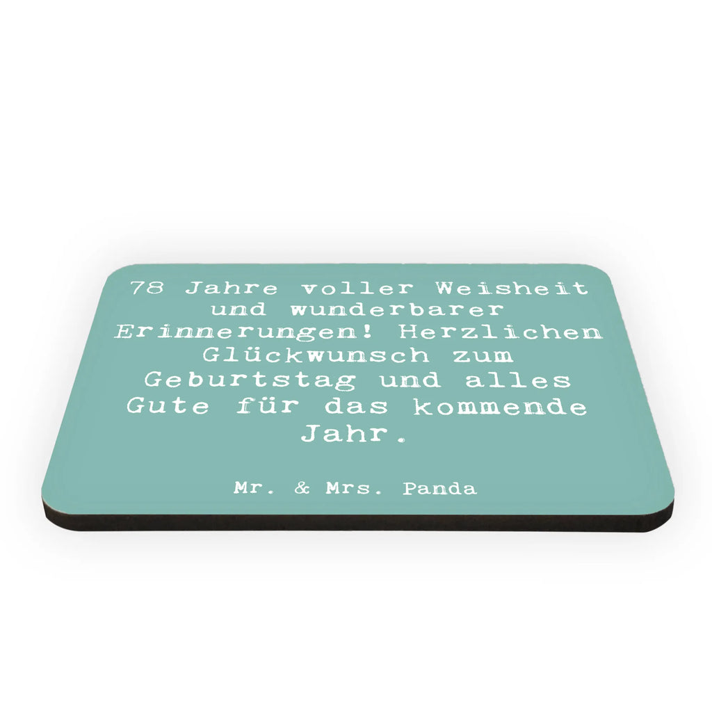 Magnet Spruch 78. Geburtstag Weisheit Kühlschrankmagnet, Notiz Magnet, Dekomagnet, Whiteboard Magnet, Motivmagnete, Souvenir Magnet, Kühlschrank Dekoration, Pinnwandmagnet, Geburtstag, Geburtstagsgeschenk, Geschenk