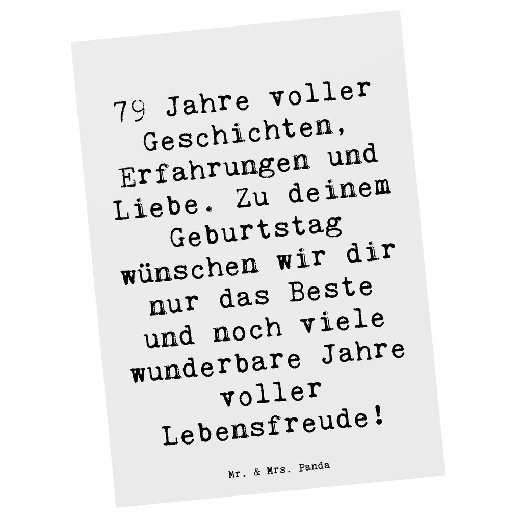 Postkarte Spruch 79. Geburtstag Karte, Ansichtskarten, Ansichtskarte, Postkarte, Dankeskarte, Geschenkkarte, Grußkarte, Einladungskarten Geburtstag, Geburtstagskarte, Einladungskarte, Einladung Geburtstag, Einladung, Geburtstag, Geburtstagsgeschenk, Geschenk