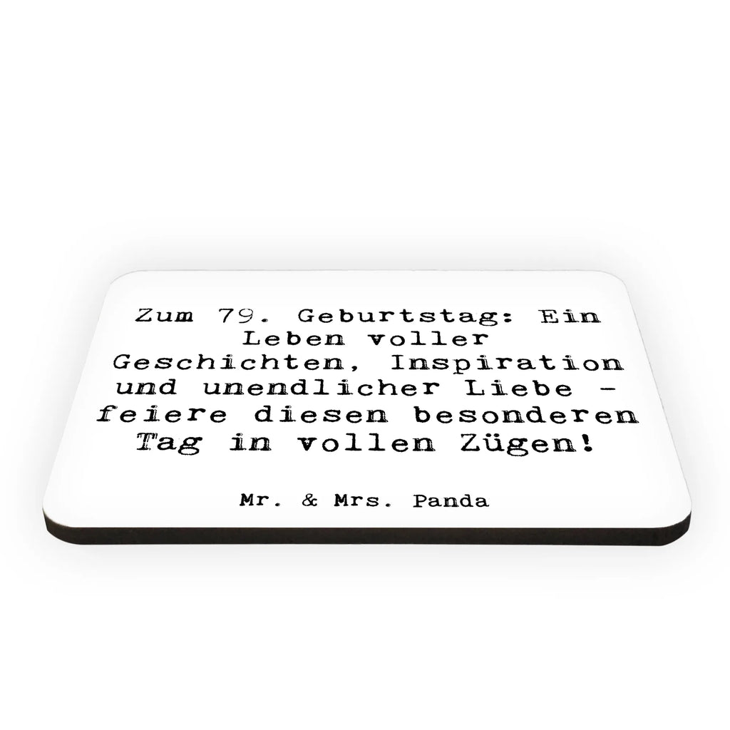 Magnet Spruch 79. Geburtstag Pinnwandmagnet, Kühlschrankmagnet, Whiteboard Magnet, Motivmagnete, Kühlschrank Dekoration, Notiz Magnet, Dekomagnet, Souvenir Magnet, Geburtstag, Geburtstagsgeschenk, Geschenk