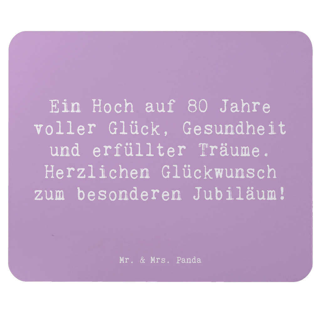 Mouse mat Saying Ein Hoch auf 80 Jahre voller Glück, Gesundheit und erfüllter Träume. Herzlichen Glückwunsch zum besonderen Jubiläum! PC Zubehör, Mausunterlage, Einzigartiges Mauspad, Designer Mauspad, Büroausstattung, Mauspad, Computer zubehör, Arbeitszimmer, Mousepad, Mauspad Büro, Geburtstag, Geburtstagsgeschenk, Geschenk