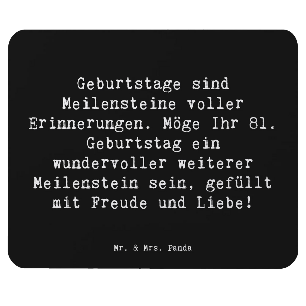 Mauspad Spruch 81. Geburtstag Meilenstein Arbeitszimmer, Mauspad Büro, Mousepad, Mauspad, Designer Mauspad, Büroausstattung, Mausunterlage, Einzigartiges Mauspad, PC Zubehör, Computer zubehör, Geburtstag, Geburtstagsgeschenk, Geschenk