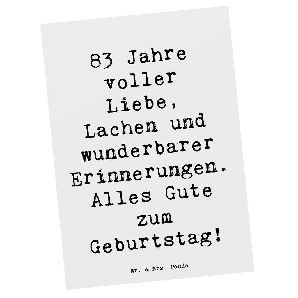 Postkarte Spruch 83. Geburtstag Karte, Einladungskarte, Ansichtskarten, Geburtstagskarte, Einladungskarten Geburtstag, Postkarte, Geschenkkarte, Einladung, Dankeskarte, Ansichtskarte, Einladung Geburtstag, Grußkarte, Geburtstag, Geburtstagsgeschenk, Geschenk