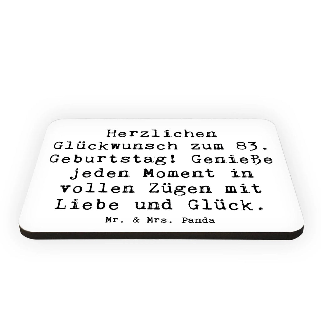Magnet Spruch 83. Geburtstag Liebe Glück Whiteboard Magnet, Kühlschrankmagnet, Souvenir Magnet, Dekomagnet, Kühlschrank Dekoration, Pinnwandmagnet, Notiz Magnet, Motivmagnete, Geburtstag, Geburtstagsgeschenk, Geschenk