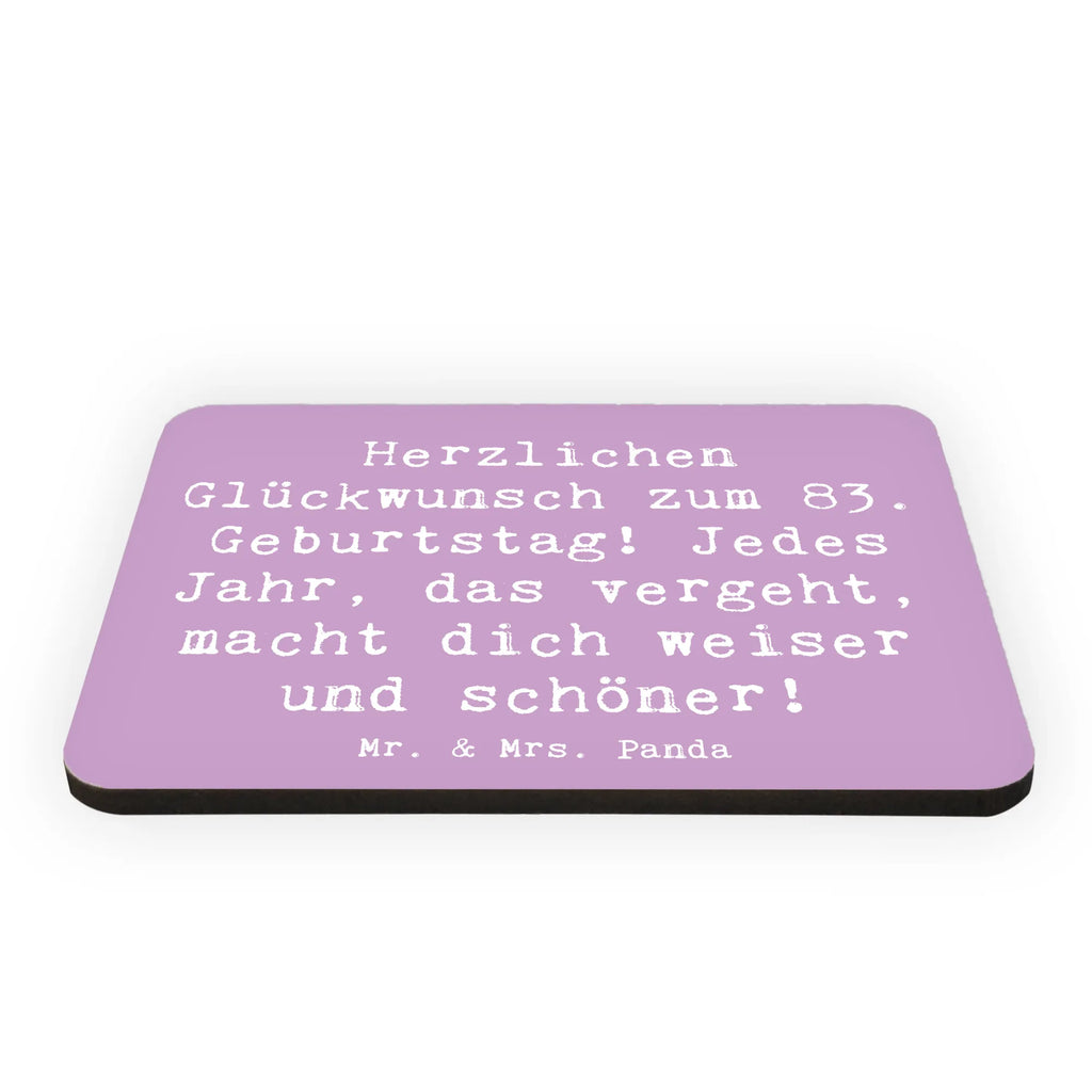Magnet Spruch 83. Geburtstag Classic Kühlschrankmagnet, Souvenir Magnet, Motivmagnete, Notiz Magnet, Dekomagnet, Whiteboard Magnet, Pinnwandmagnet, Kühlschrank Dekoration, Geburtstag, Geburtstagsgeschenk, Geschenk