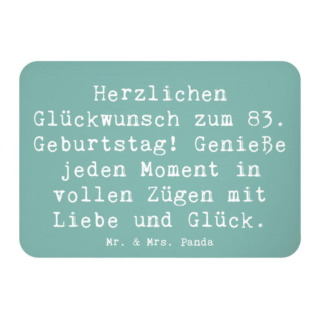 Magnet Spruch 83. Geburtstag Liebe Glück Whiteboard Magnet, Kühlschrankmagnet, Souvenir Magnet, Dekomagnet, Kühlschrank Dekoration, Pinnwandmagnet, Notiz Magnet, Motivmagnete, Geburtstag, Geburtstagsgeschenk, Geschenk