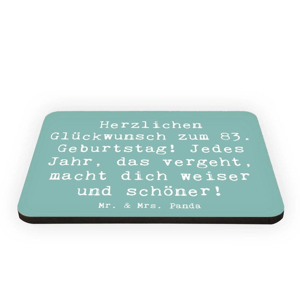 Magnet Spruch 83. Geburtstag Classic Kühlschrankmagnet, Souvenir Magnet, Motivmagnete, Notiz Magnet, Dekomagnet, Whiteboard Magnet, Pinnwandmagnet, Kühlschrank Dekoration, Geburtstag, Geburtstagsgeschenk, Geschenk