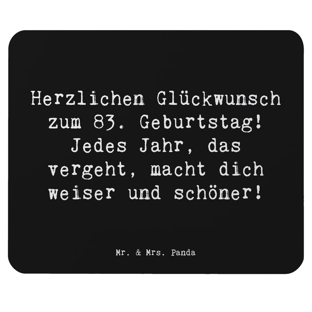 Mauspad Spruch 83. Geburtstag Classic Mousepad, Arbeitszimmer, Designer Mauspad, Mauspad Büro, Mausunterlage, Computer zubehör, Mauspad, Büroausstattung, PC Zubehör, Einzigartiges Mauspad, Geburtstag, Geburtstagsgeschenk, Geschenk