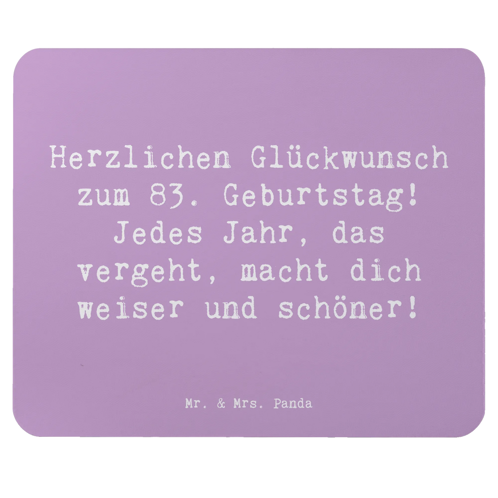 Mauspad Spruch 83. Geburtstag Classic Mousepad, Arbeitszimmer, Designer Mauspad, Mauspad Büro, Mausunterlage, Computer zubehör, Mauspad, Büroausstattung, PC Zubehör, Einzigartiges Mauspad, Geburtstag, Geburtstagsgeschenk, Geschenk