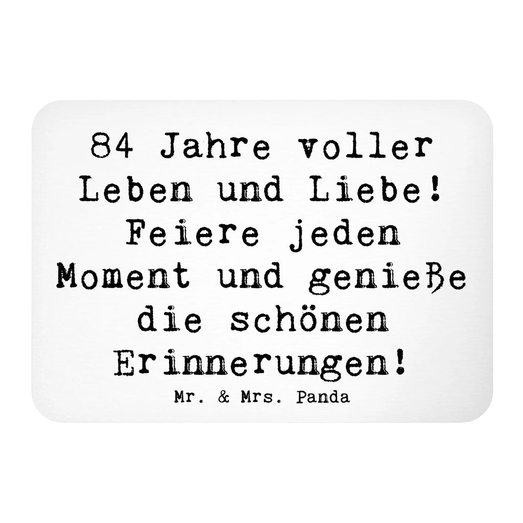 Magnet Spruch 84. Geburtstag Leben und Liebe Kühlschrank Dekoration, Kühlschrankmagnet, Notiz Magnet, Pinnwandmagnet, Dekomagnet, Motivmagnete, Souvenir Magnet, Whiteboard Magnet, Geburtstag, Geburtstagsgeschenk, Geschenk