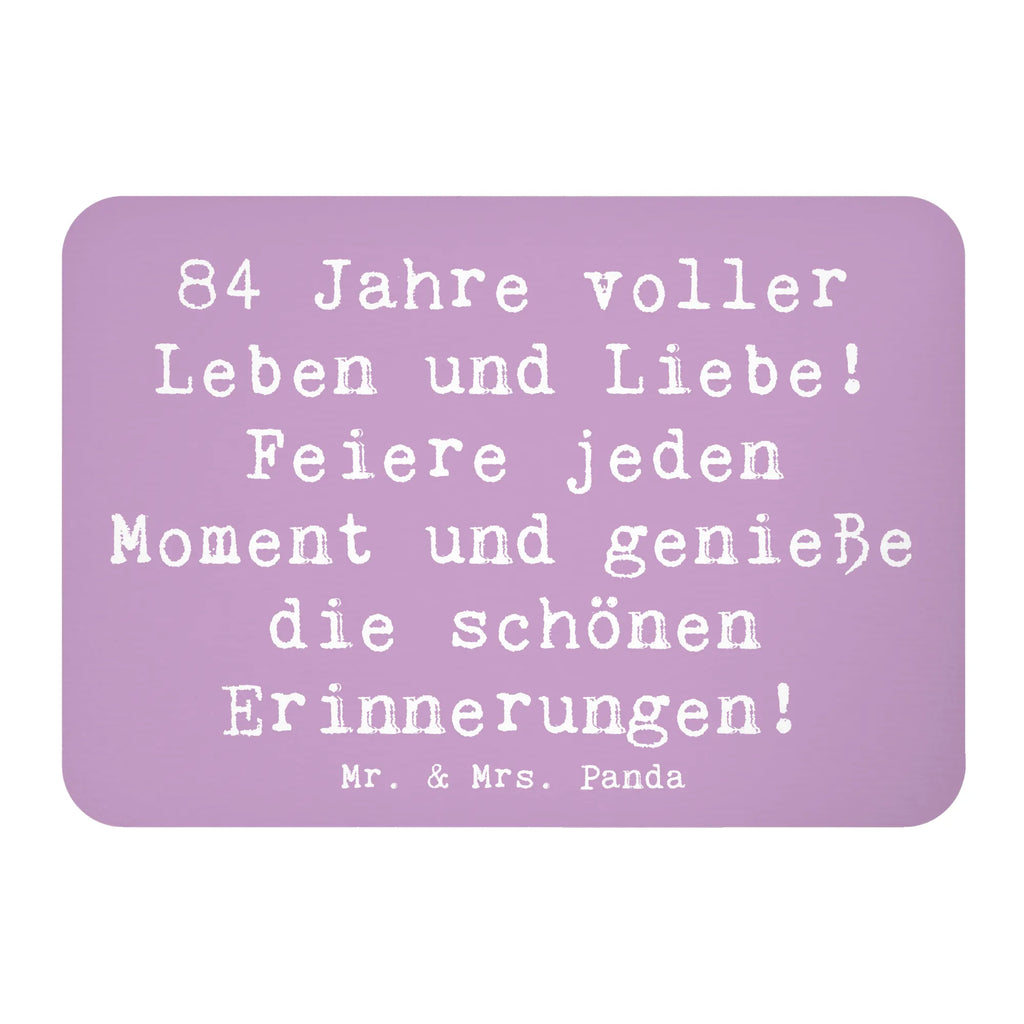 Magnet Spruch 84. Geburtstag Leben und Liebe Kühlschrank Dekoration, Kühlschrankmagnet, Notiz Magnet, Pinnwandmagnet, Dekomagnet, Motivmagnete, Souvenir Magnet, Whiteboard Magnet, Geburtstag, Geburtstagsgeschenk, Geschenk