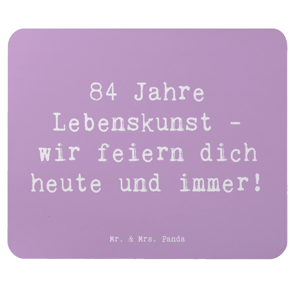 Mouse mat Saying 84 Jahre Lebenskunst - wir feiern dich heute und immer! Computer zubehör, Mauspad Büro, Arbeitszimmer, Mousepad, Mauspad, Mausunterlage, PC Zubehör, Einzigartiges Mauspad, Designer Mauspad, Büroausstattung, Geburtstag, Geburtstagsgeschenk, Geschenk