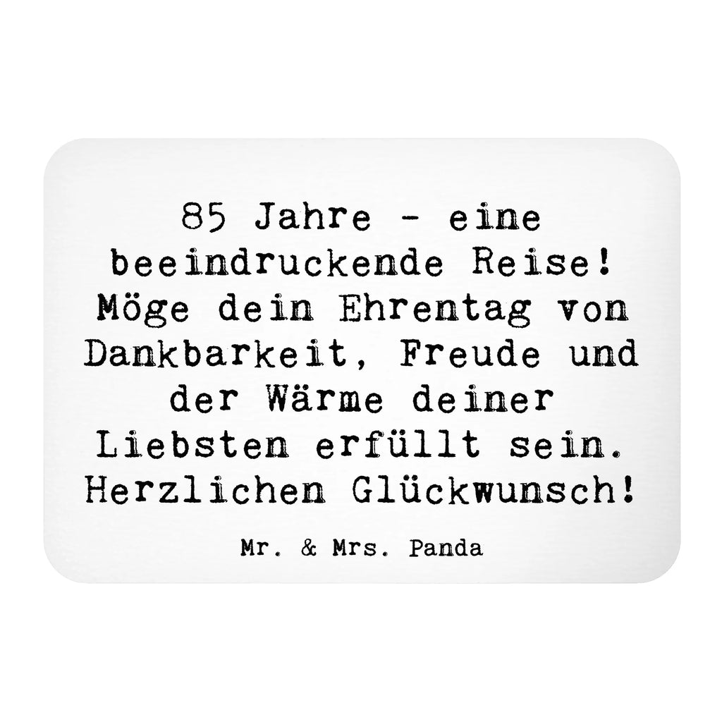 Magnet Spruch 85. Geburtstag Notiz Magnet, Pinnwandmagnet, Whiteboard Magnet, Kühlschrank Dekoration, Dekomagnet, Kühlschrankmagnet, Motivmagnete, Souvenir Magnet, Geburtstag, Geburtstagsgeschenk, Geschenk