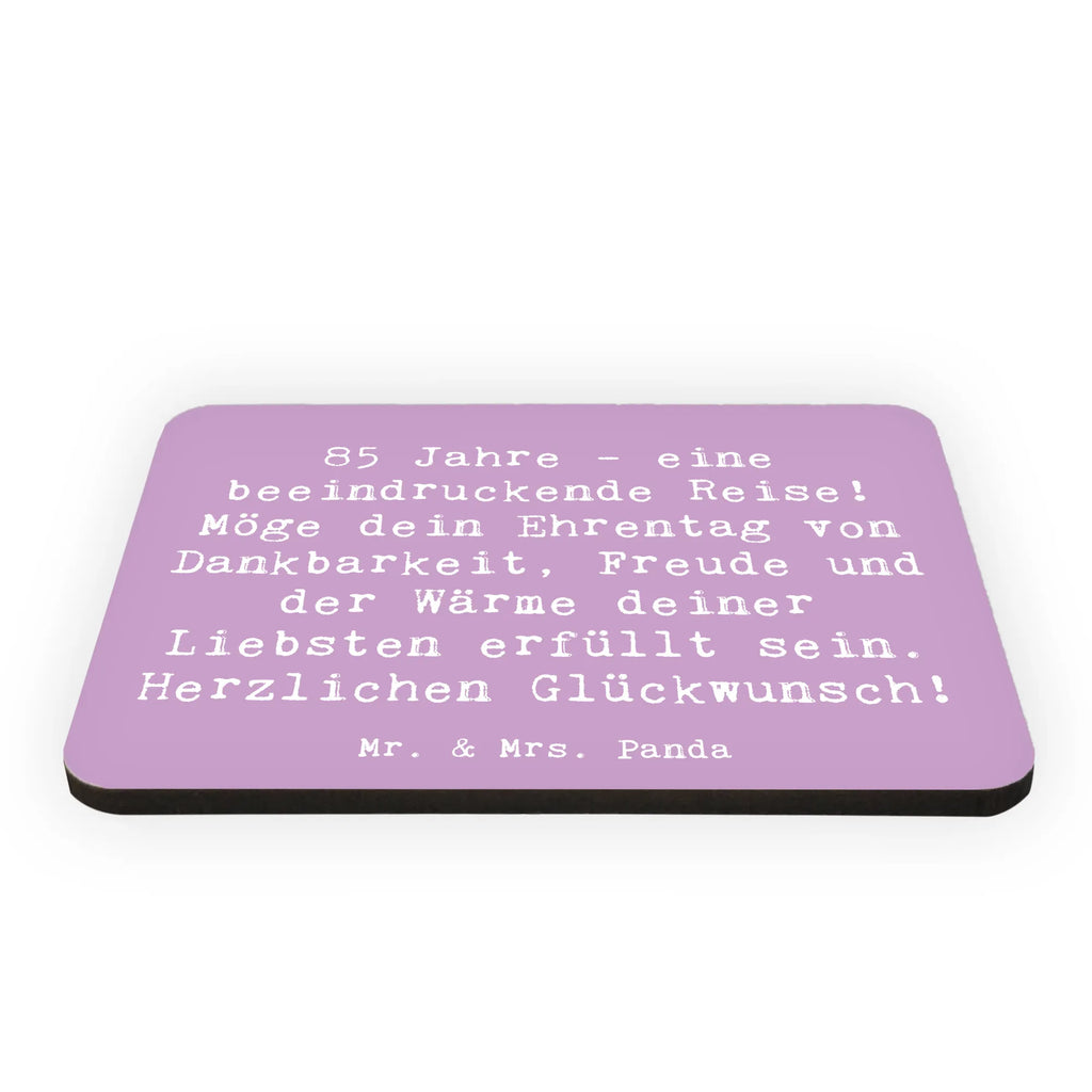Magnet Spruch 85. Geburtstag Notiz Magnet, Pinnwandmagnet, Whiteboard Magnet, Kühlschrank Dekoration, Dekomagnet, Kühlschrankmagnet, Motivmagnete, Souvenir Magnet, Geburtstag, Geburtstagsgeschenk, Geschenk