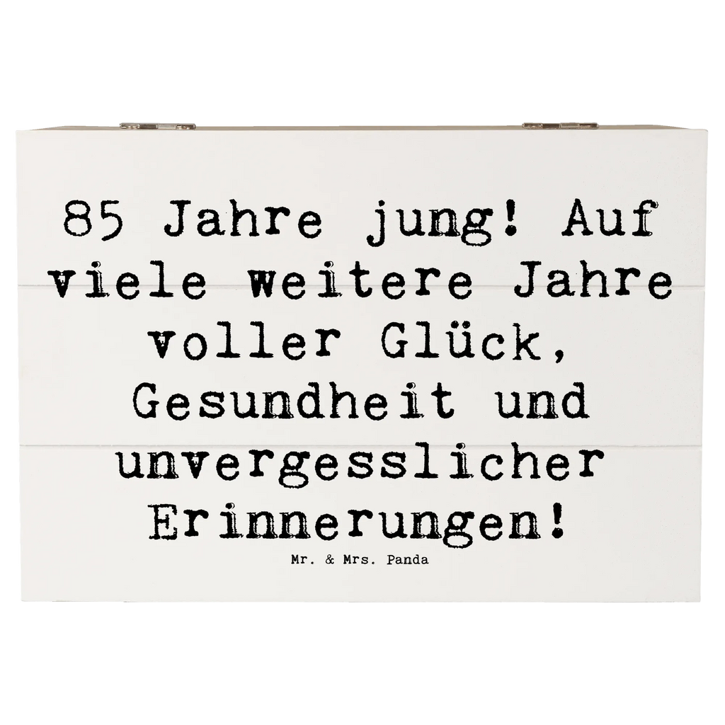 Holzkiste Spruch 85. Geburtstag Freude Erinnerungsbox, Geschenkbox, Kiste, Aufbewahrungsbox, Geschenkdose, XXL, Truhe, Dekokiste, Holzkiste, Erinnerungskiste, Schatulle, Schatzkiste, Geburtstag, Geburtstagsgeschenk, Geschenk