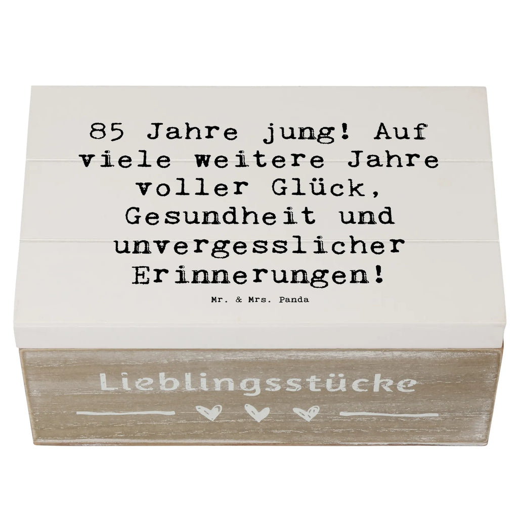 Holzkiste Spruch 85. Geburtstag Freude Erinnerungsbox, Geschenkbox, Kiste, Aufbewahrungsbox, Geschenkdose, XXL, Truhe, Dekokiste, Holzkiste, Erinnerungskiste, Schatulle, Schatzkiste, Geburtstag, Geburtstagsgeschenk, Geschenk