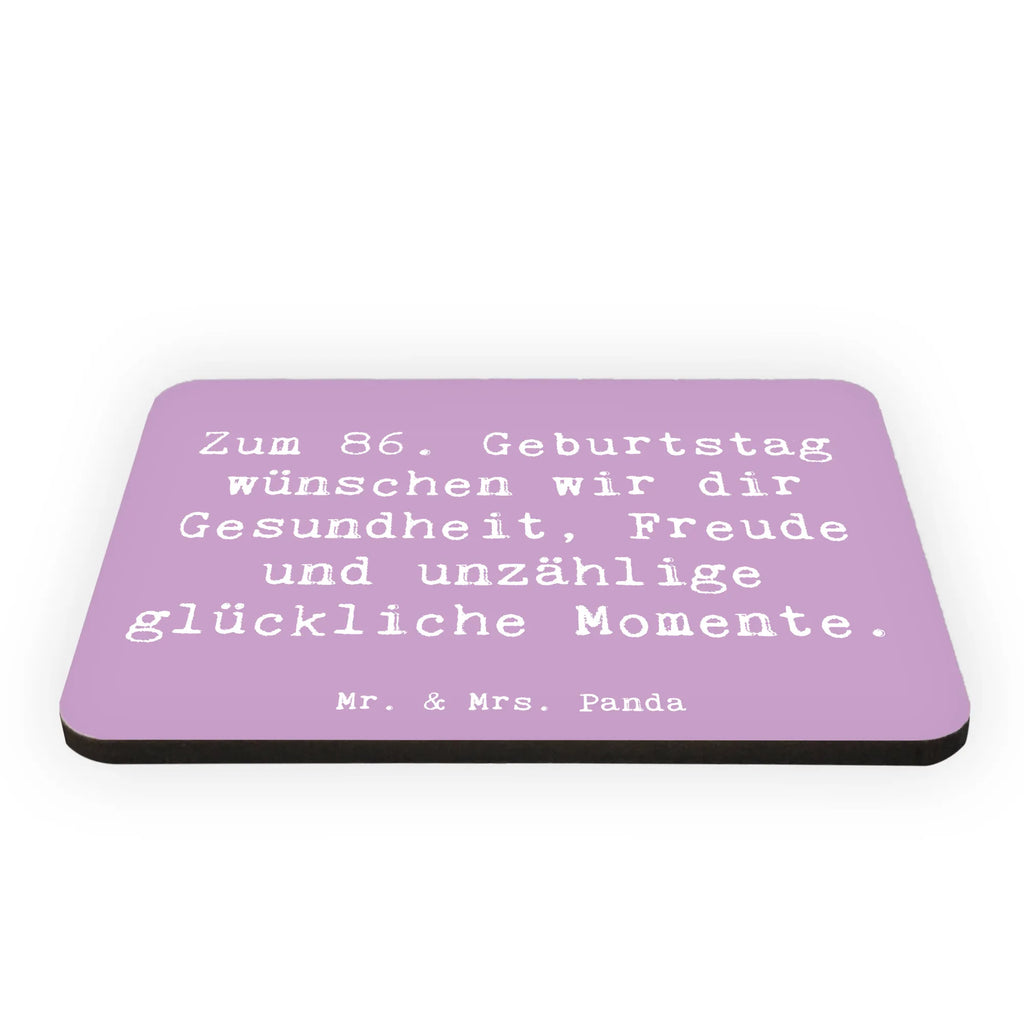Magnet Spruch 86. Geburtstag Wünsche Whiteboard Magnet, Kühlschrank Dekoration, Souvenir Magnet, Motivmagnete, Notiz Magnet, Pinnwandmagnet, Kühlschrankmagnet, Dekomagnet, Geburtstag, Geburtstagsgeschenk, Geschenk