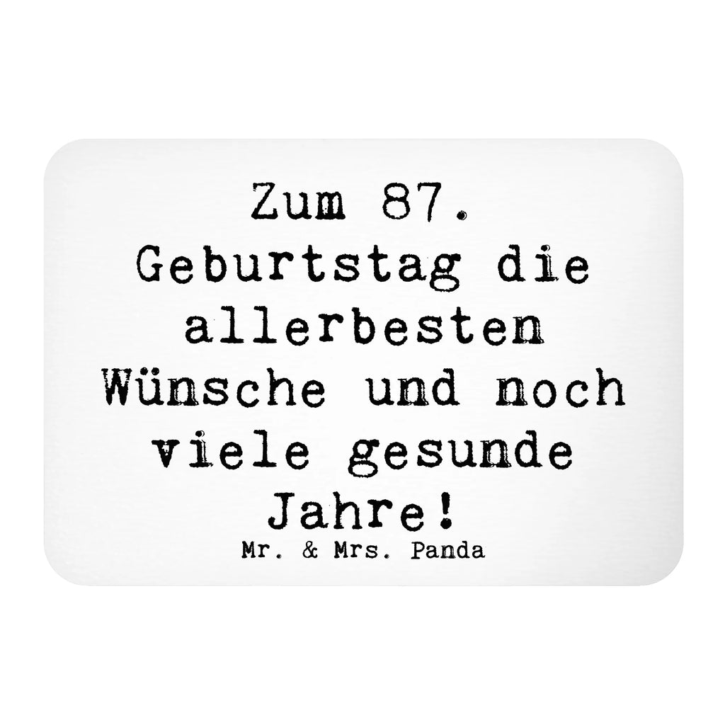 Magnet Spruch 87. Geburtstag Whiteboard Magnet, Souvenir Magnet, Kühlschrankmagnet, Dekomagnet, Pinnwandmagnet, Kühlschrank Dekoration, Motivmagnete, Notiz Magnet, Geburtstag, Geburtstagsgeschenk, Geschenk