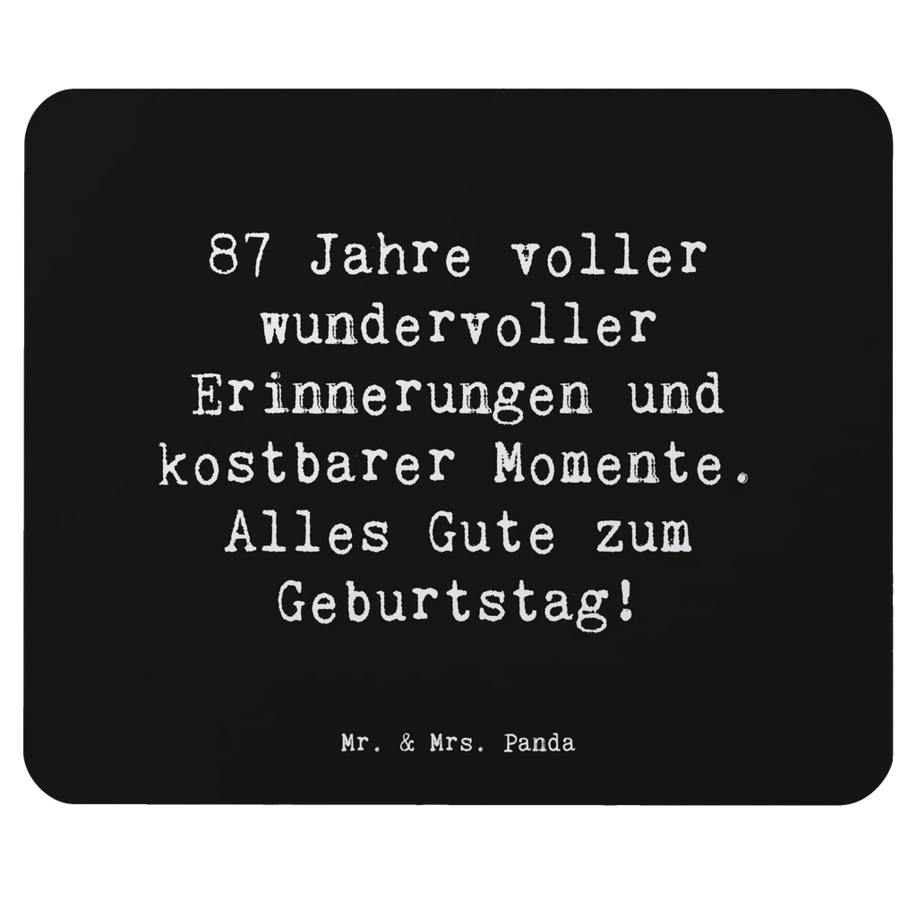 Mauspad Spruch 87. Geburtstag Freude Arbeitszimmer, Büroausstattung, Designer Mauspad, Einzigartiges Mauspad, Mousepad, Mauspad Büro, PC Zubehör, Computer zubehör, Mauspad, Mausunterlage, Geburtstag, Geburtstagsgeschenk, Geschenk