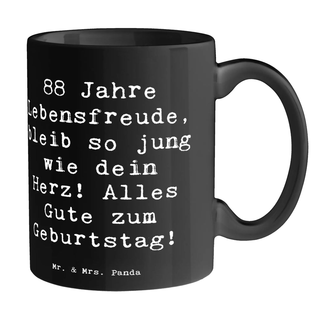 Tasse Spruch 88. Geburtstag Jubel Teetasse, Tasse, Keramiktasse, Geschenktasse, Porzellantasse, Tasse mit Motiven, Tasse mit Zitaten, Kaffeetasse, Bürotasse, Geburtstag, Geburtstagsgeschenk, Geschenk