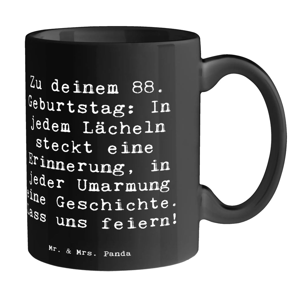 Tasse Spruch 88 Geburtstag Tasse mit Zitaten, Porzellantasse, Bürotasse, Keramiktasse, Tasse mit Motiven, Geschenktasse, Teetasse, Tasse, Kaffeetasse, Geburtstag, Geburtstagsgeschenk, Geschenk