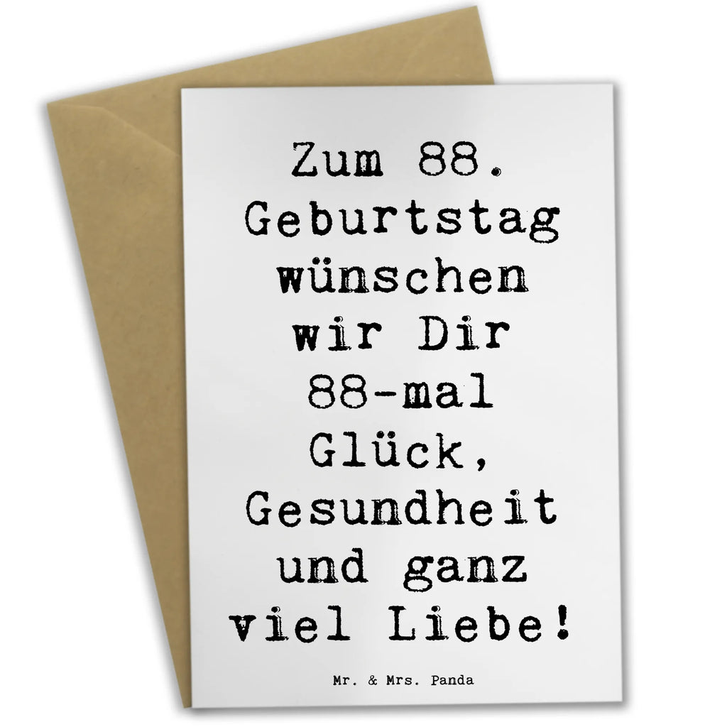 Grußkarte Spruch 88. Geburtstag Glückwünsche Geburtstagskarte, Hochzeitskarte, Karte, Grußkarte, Ansichtskarten, Einladungskarte, Glückwunschkarte, Klappkarte, Geburtstag, Geburtstagsgeschenk, Geschenk