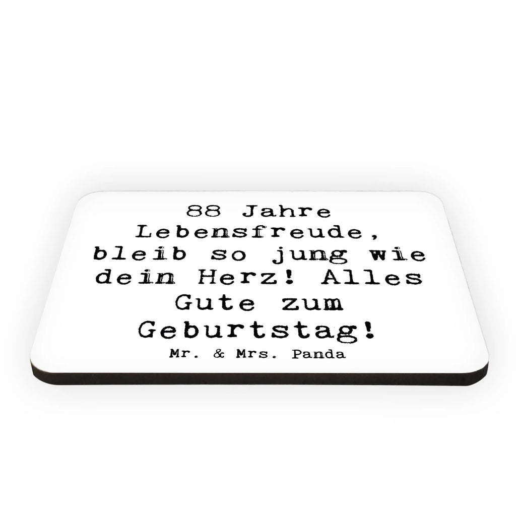 Magnet Spruch 88. Geburtstag Jubel Pinnwandmagnet, Notiz Magnet, Souvenir Magnet, Dekomagnet, Motivmagnete, Kühlschrankmagnet, Whiteboard Magnet, Kühlschrank Dekoration, Geburtstag, Geburtstagsgeschenk, Geschenk