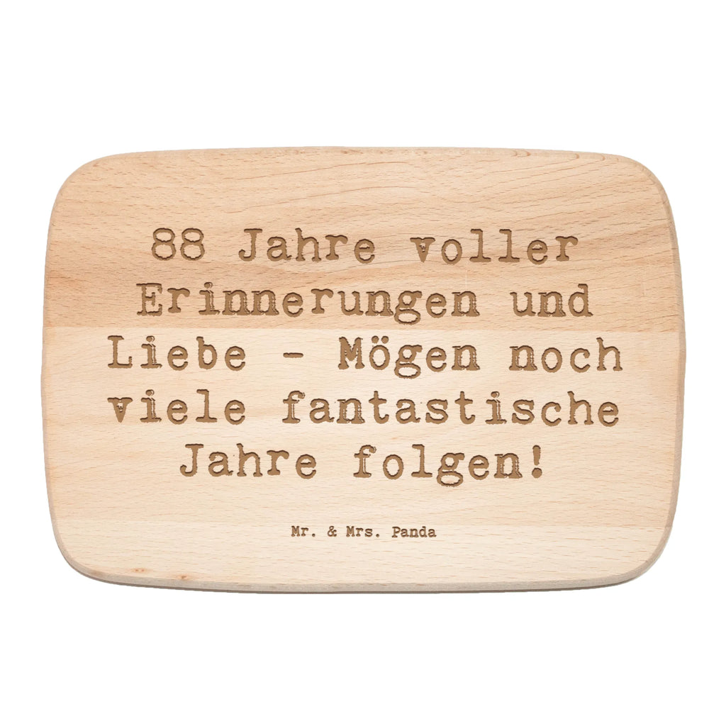 Küchenbrett Spruch 88. Geburtstag Erinnerungen Küchenbrett, Schneidebrett Holz, Frühstücksbrett, Frühstücksbrettchen, Holzbrett, Schneidebrett, Geburtstag, Geburtstagsgeschenk, Geschenk