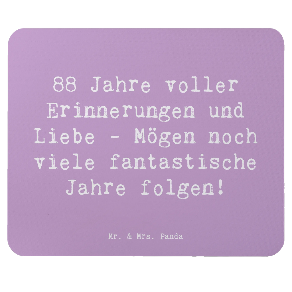 Mouse mat Saying 88 Jahre voller Erinnerungen und Liebe - Mögen noch viele fantastische Jahre folgen! Designer Mauspad, Mauspad Büro, Büroausstattung, Arbeitszimmer, Computer zubehör, Mousepad, PC Zubehör, Mausunterlage, Einzigartiges Mauspad, Mauspad, Geburtstag, Geburtstagsgeschenk, Geschenk