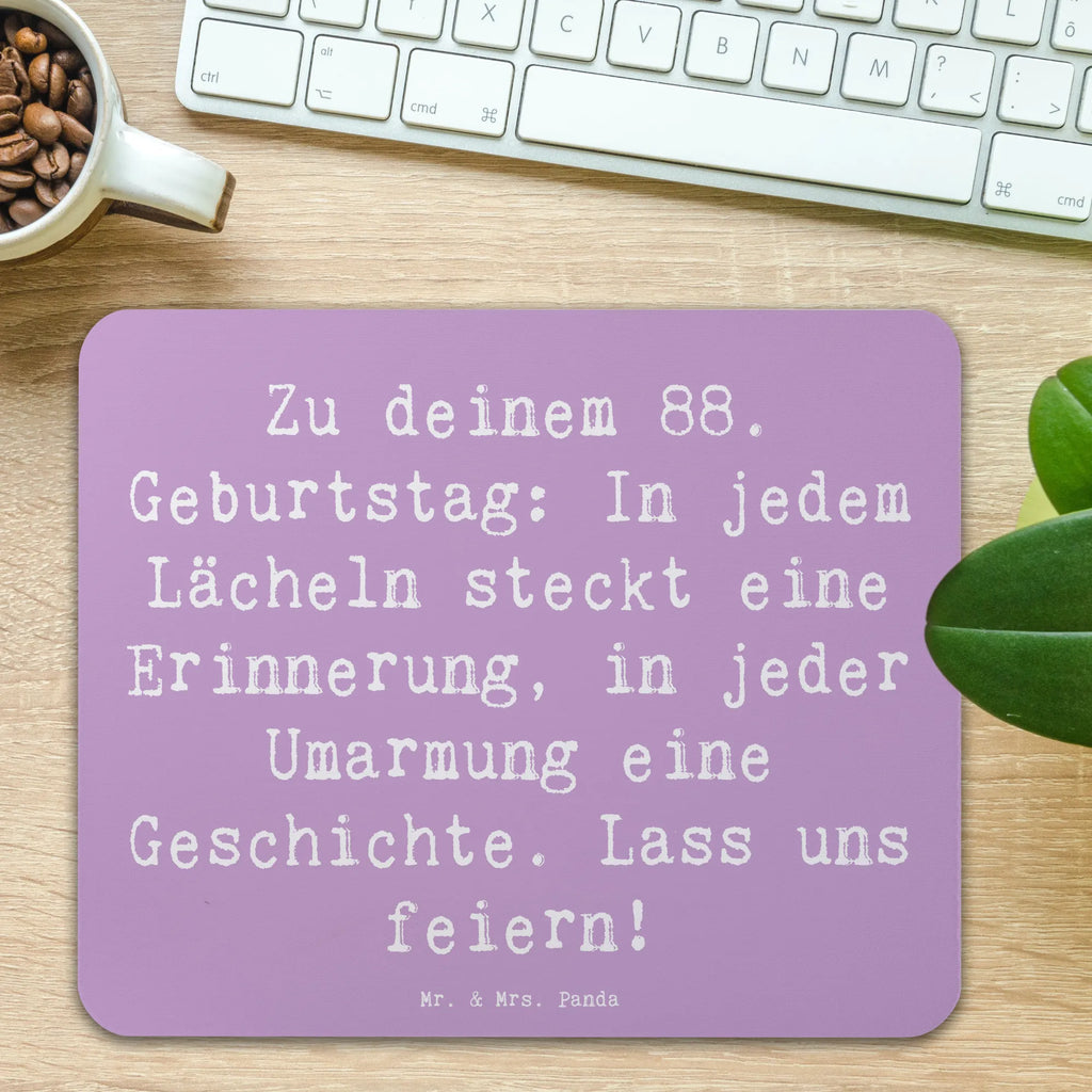 Mauspad Spruch 88 Geburtstag Büroausstattung, Computer zubehör, Mousepad, Arbeitszimmer, Mausunterlage, PC Zubehör, Einzigartiges Mauspad, Mauspad, Designer Mauspad, Mauspad Büro, Geburtstag, Geburtstagsgeschenk, Geschenk