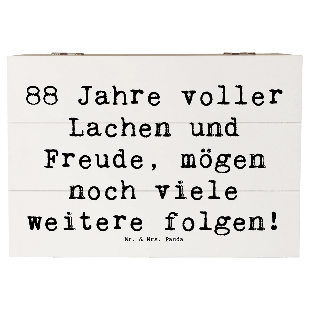 Holzkiste Spruch 88. Geburtstag Freude Geschenkdose, Holzkiste, Aufbewahrungsbox, Schatzkiste, XXL, Kiste, Erinnerungsbox, Dekokiste, Erinnerungskiste, Schatulle, Geschenkbox, Truhe, Geburtstag, Geburtstagsgeschenk, Geschenk