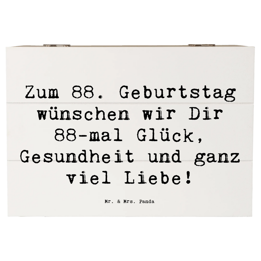 Holzkiste Spruch 88. Geburtstag Glückwünsche Aufbewahrungsbox, Geschenkbox, XXL, Truhe, Kiste, Holzkiste, Geschenkdose, Erinnerungskiste, Schatzkiste, Dekokiste, Erinnerungsbox, Schatulle, Geburtstag, Geburtstagsgeschenk, Geschenk